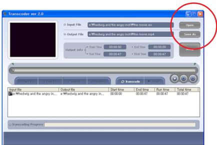 TEAC MP-400 - Converter to MP4 file - 2
