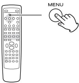 TEAC CR-H227I - To go back to the previous menu - 1