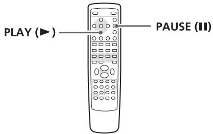 TEAC CR-H227I - To start or pause playback - 1