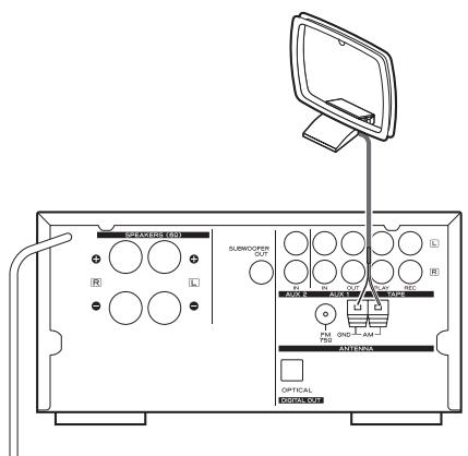 TEAC CR-H227I - AM Indoor Loop Antenna - 4