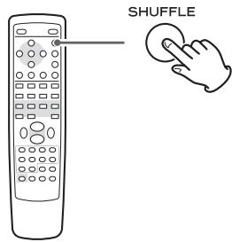TEAC CR-H227I - To activate the shuffle mode - 1