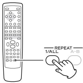 TEAC CR-H227I - To activate the repeat mode - 1