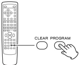 TEAC CR-H227I - To delete a track from the program - 1
