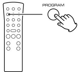 TEAC GF-650 - Appuyez sur la touche program. - 1