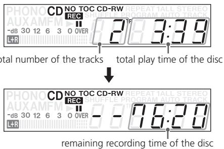 TEAC GF-650 - Time Display - 4