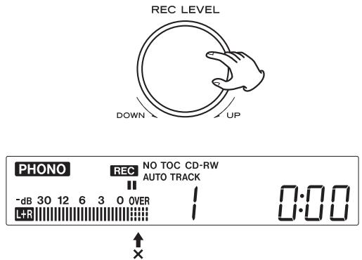 TEAC LP-R400 - -20db, -30db or -40db (AUTO REC) - 2