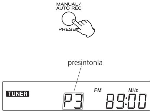 TEAC LP-R400 - Transmisión de FM: - 4