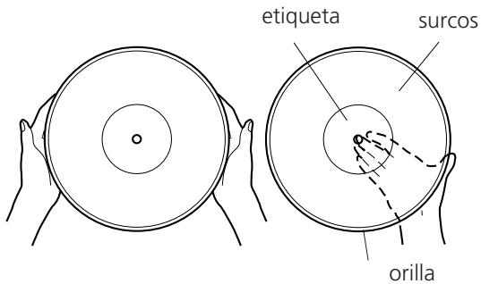 TEAC LP-R400 - Manejo de discos - 1