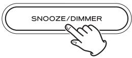 TEAC SR-L230I - How to use the snooze function - 1