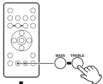 TEAC SR-L230I - Ajuste de graves (bass) y agudos (treble) - 1