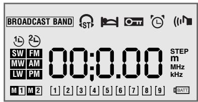 SANGEAN PT-80 - The display - 1