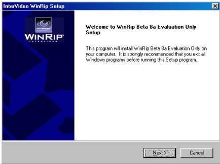 ABIT AC10 - 4-1. WinRip Installation - 1