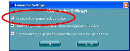 ABIT AN9-32X - Driver Configuration for AC'97 audio connection: - 3