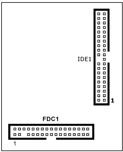 ABIT AN9-32X - Floppy and IDE Disk Drive Connectors - 2