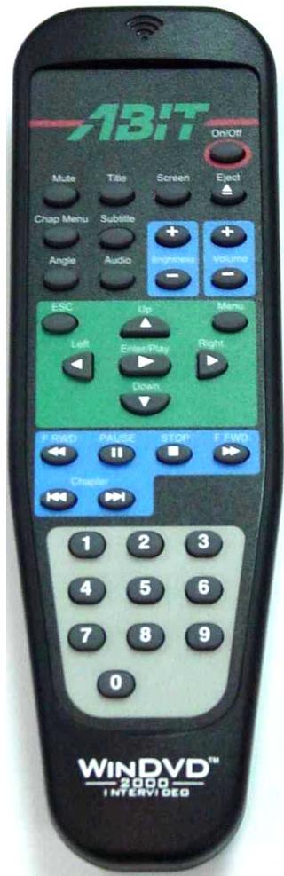 ABIT AU10 - Remote Controller (Optional): - 1