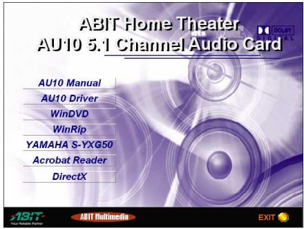 ABIT AU10 - 3-1. Windows 98/ME - 1