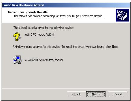 ABIT AU10 - Locate Driver Files - 4