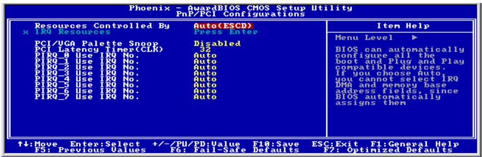 ABIT BE7II - 3-7. PnP/PCI Configurations - 1