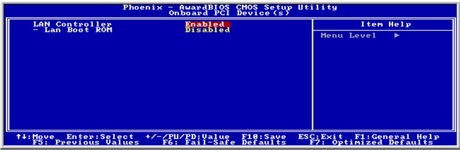 ABIT BE7II - Onboard PCI Device(s): - 1