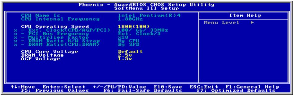 ABIT BE7II - 3-1. SoftMenu Setup - 1