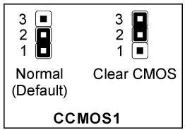 ABIT BE7II - (3). CMOS Memory Clearing Header - 2