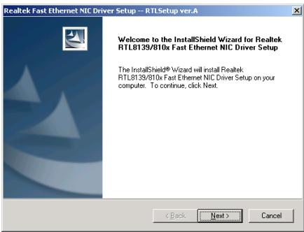 ABIT BE7II - Appendix D. Install LAN Driver - 1
