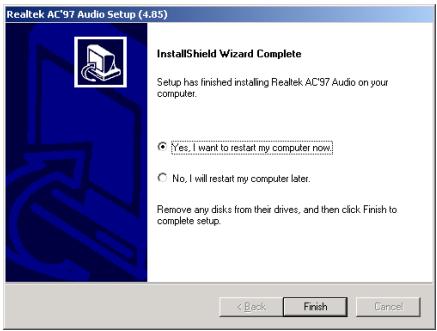 ABIT BE7II - Appendix C. Install Audio Driver - 3