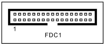 ABIT BE7II - (11). Floppy Disk Drive Connector - 2