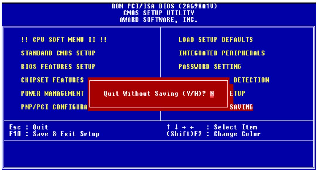 ABIT BH6R1-1 - Exit Without Saving - 1
