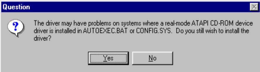 ABIT BH6R1-1 - Question: Click 'Yes' - 1
