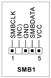 ABIT BH7 - (6). System Management Bus Header [SMB1] - 2