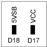 ABIT BH7 - (13). Status Indicators [D17, D18] - 2