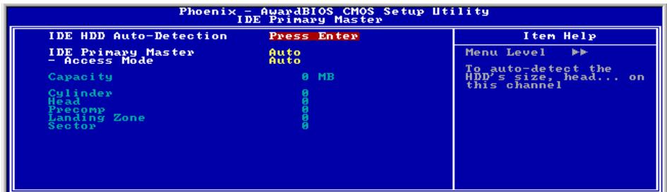 ABIT BH7 - IDE Primary Master/Slave and IDE Secondary Master/Slave: - 1