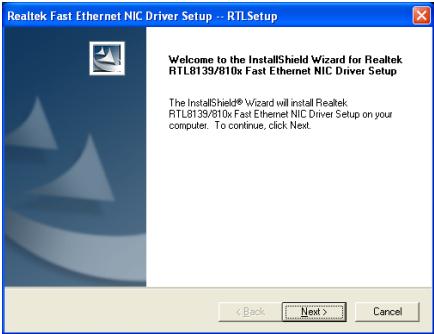 ABIT BH7 - Appendix D. Install LAN Driver - 1