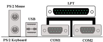 ABIT BP6 - Parallel Port Connector - 1