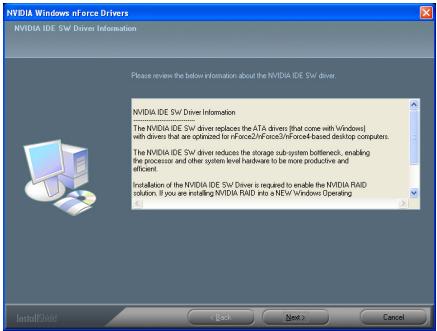ABIT FATAL1TY-AN8-SLI - Appendix A. Install nVidia nForce Chipset Driver - 3