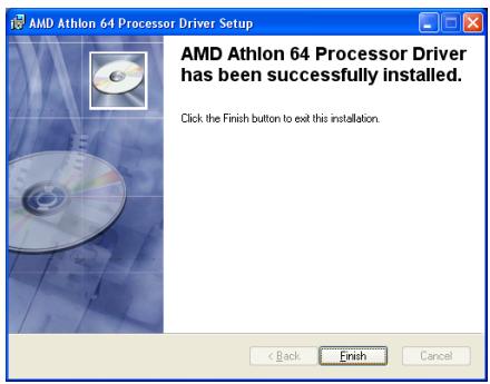 ABIT FATAL1TY-AN8-SLI - Appendix D. Install AMD64 Processor Driver - 7