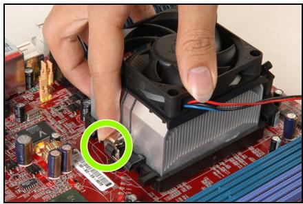 ABIT FATAL1TY-AN8-SLI - 2-2. Install CPU, Heatsink and Fan Assembly - 6