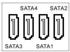 ABIT FATAL1TY-AN8-SLI - (10). Serial ATA Connectors - 2