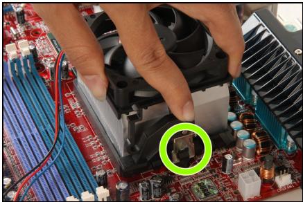 ABIT FATAL1TY-AN8-SLI - 2-2. Install CPU, Heatsink and Fan Assembly - 5
