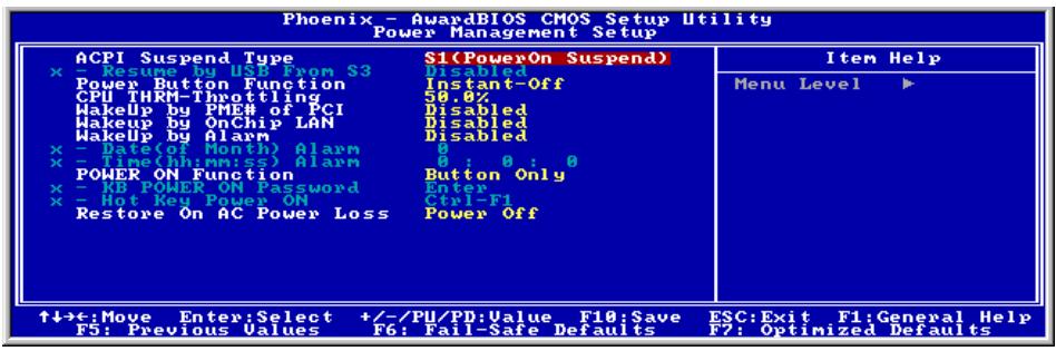 ABIT IC7-MAX3 - 3-6. Power Management Setup - 1
