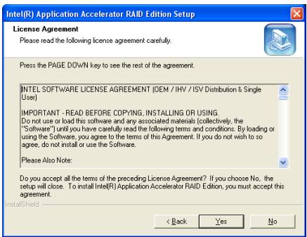 ABIT IC7-MAX3 - Appendix B. Install Intel Application Accelerator RAID - 3