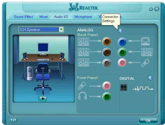 ABIT IL-90MV - Driver Configuration for AC'97 audio connection: - 2