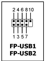 ABIT IL-90MV - Additional USB 2.0 Port Headers - 2