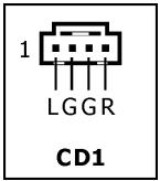 ABIT IL-90MV - Internal Audio Connectors - 2