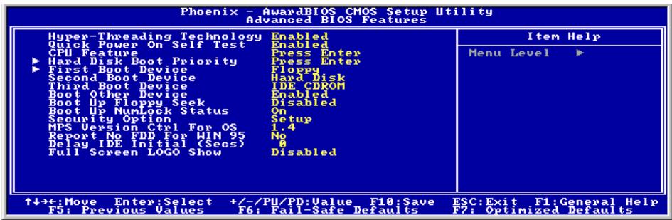ABIT IL8 - 3-3. Advanced BIOS Features - 1