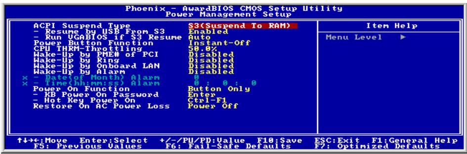 ABIT IL8 - 3-6. Power Management Setup - 1