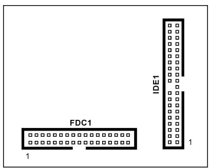 ABIT IL8 - (11). Floppy and IDE Disk Drive Connectors - 2