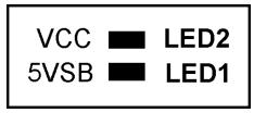 ABIT IL8 - (10). Status Indicators - 2
