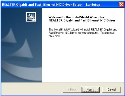 ABIT IL8 - Appendix C. Install LAN Driver - 1